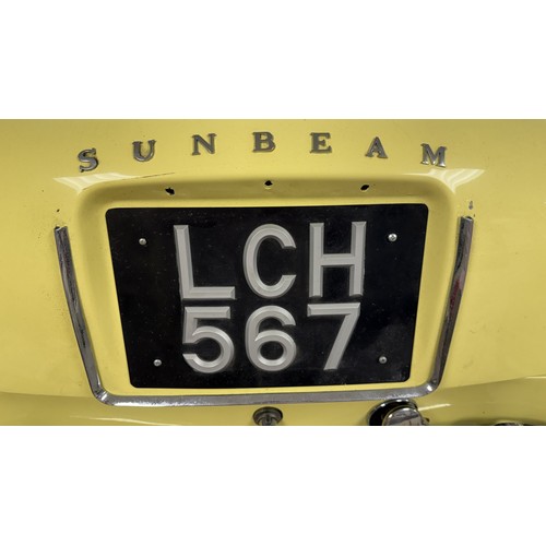3 - 1957 Sunbeam Rapier Convertible ConversionRegistration number LCH 567Chassis number A3606311H0DHS0En... 