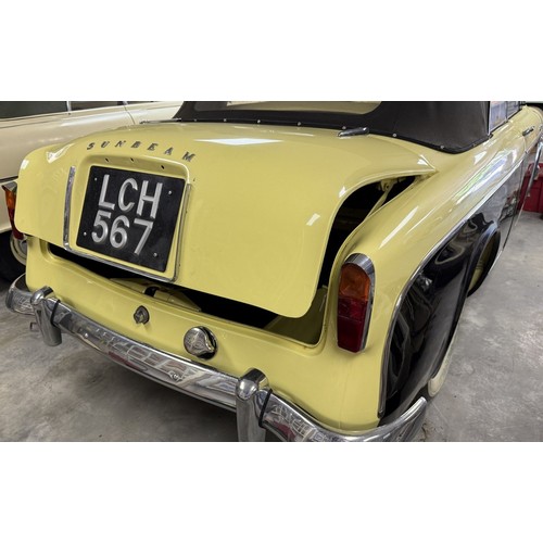 3 - 1957 Sunbeam Rapier Convertible ConversionRegistration number LCH 567Chassis number A3606311H0DHS0En... 