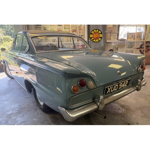 6 - 1963 Ford Consul Capri GT by HooperRegistration number XUD 942Chassis number H39.C052881Engine numbe... 