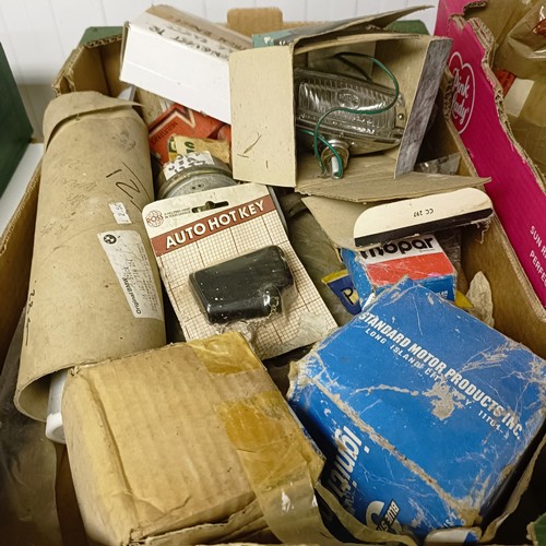 7 - Assorted water pumps, and other parts, including some new old stock (2 boxes)