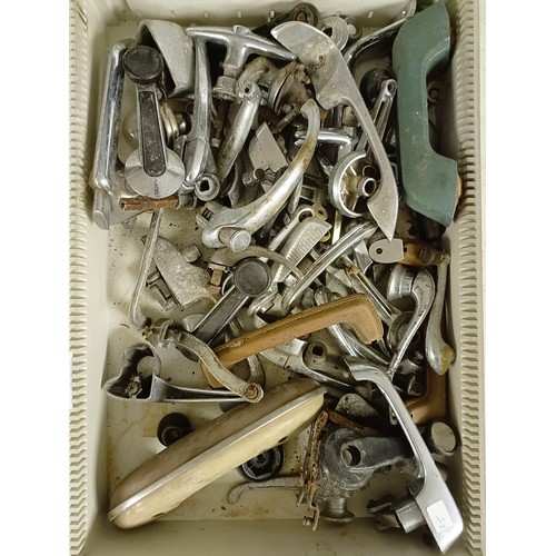 11 - Assorted handles, switches and other items (2 boxes)