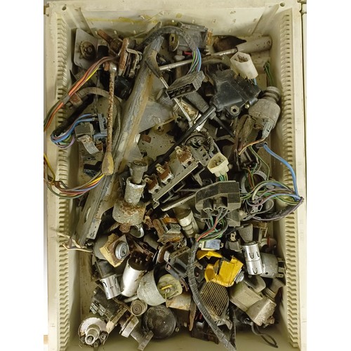 11 - Assorted handles, switches and other items (2 boxes)