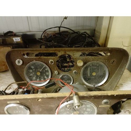 30 - A group of nine Rootes group dashes, with assorted dials (9)