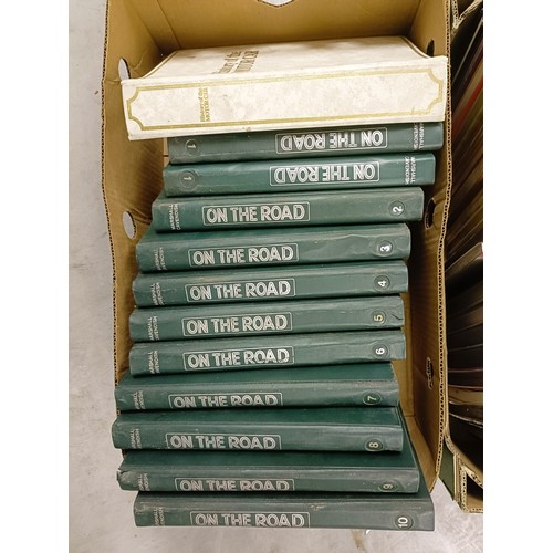 42 - Assorted motoring related books, including Cars of the Thirties and Forties, Cars of the Fifties and... 