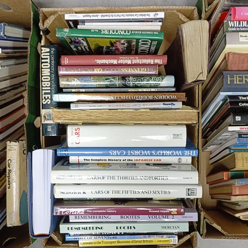 42 - Assorted motoring related books, including Cars of the Thirties and Forties, Cars of the Fifties and... 