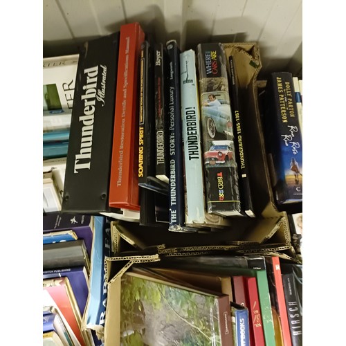 45 - Assorted motoring and other books, including Monstrous American Car Spotter's Guide 1920-1980, Fins ... 