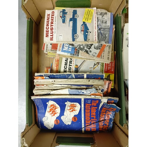 46 - Assorted car related books, magazines and ephemera, including The Edsel Affair, American Cars, Ameri... 