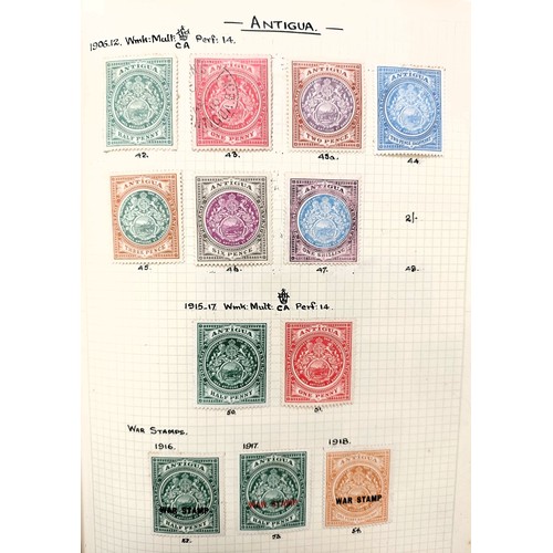200 - A collection of Commonwealth Caribbean stamps, QV onwards, including Antigua, Bahamas, Barbados, Cay...