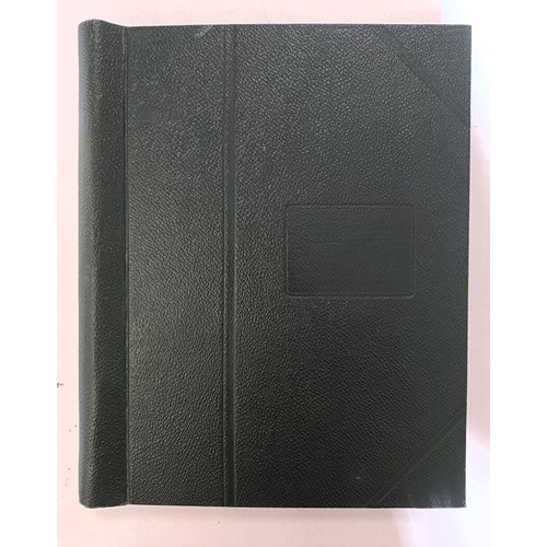 203 - A collection of GB stamps, QVR onwards, including two penny blacks, and a Seahorse £1, in an album...