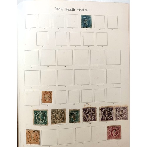 204 - A collection of Australian Commonwealth stamps, QVR onwards, mint and used, including New South Wale...