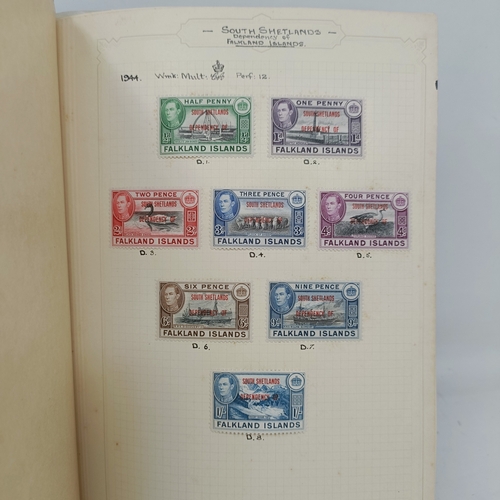 206 - British Antarctic Expedition Interest: A Dominion of New Zealand 1p Victoria Land overprint stamp, m...