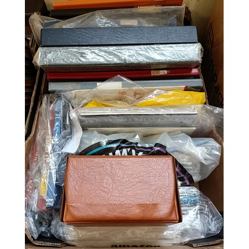 211 - A large group of assorted world stamps, including mini sheets, various first day covers and other it...