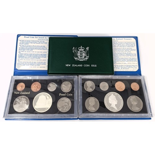 236 - Eleven New Zealand proof coin sets, 1973-1981 (1975/2 and 1976/2) (11)...