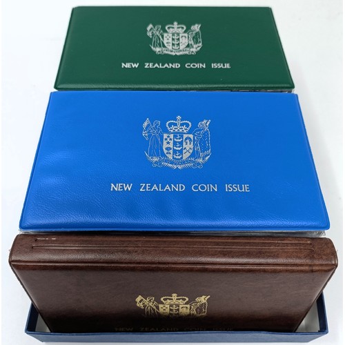 236 - Eleven New Zealand proof coin sets, 1973-1981 (1975/2 and 1976/2) (11)...