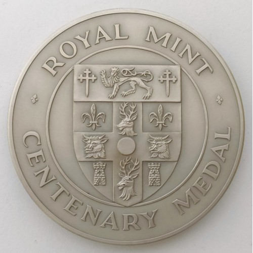245 - A Royal Mint Bi-Centenary of the Launch of The Original Lifeboat, 1790-1990 commemorative silver med...
