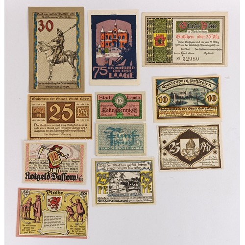 249 - A group of assorted world banknotes...