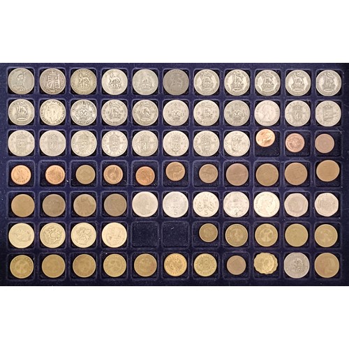 259 - A George V half crown, 1921, other half crowns, a crown, 1898, other assorted GB coins, a Netherland...