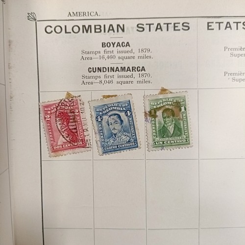 223 - Assorted stamps, loose and in albums, a three draw telescope, boxes and items (box)...