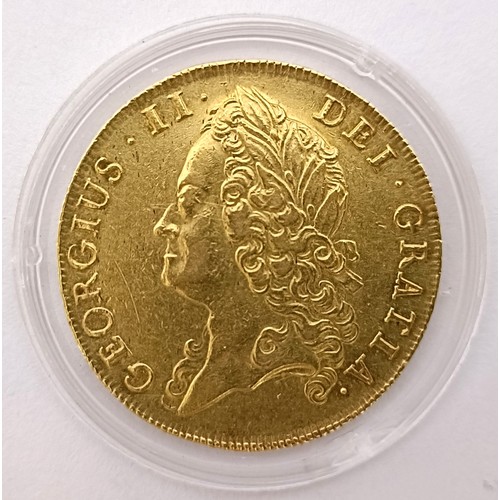 235 - A rare George II double guinea gold coin, 1740...