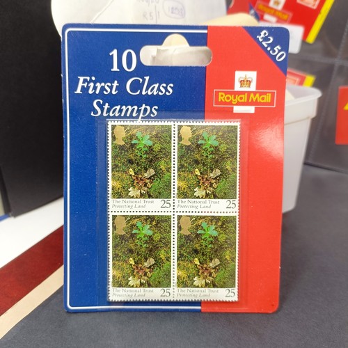 225 - A collection of stamp booklets, ranging from 1976 to 1990, in three albums...
