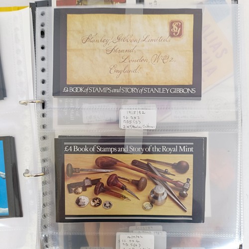 226 - A collection of Royal Mail Prestige booklets, 1980-2004, in an album...