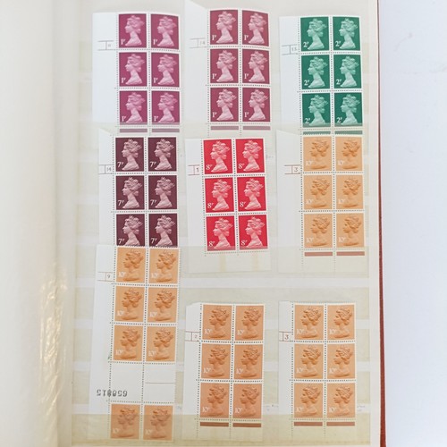 227 - Assorted stamps, QV onwards, including commemoratives and Machins, in eight albums, and a group of s...