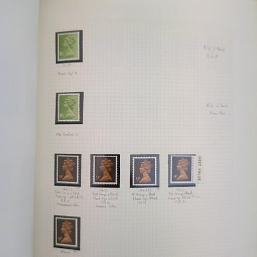 227 - Assorted stamps, QV onwards, including commemoratives and Machins, in eight albums, and a group of s...