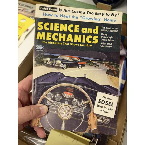 46 - Assorted car related books, magazines and ephemera, including The Edsel Affair, American Cars, Ameri... 