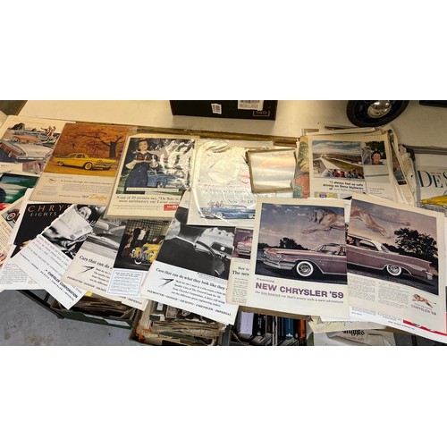 25 - Assorted car brochures, adverts and motoring ephemera, including VW Beetle, MG Series MGA, Riley and... 