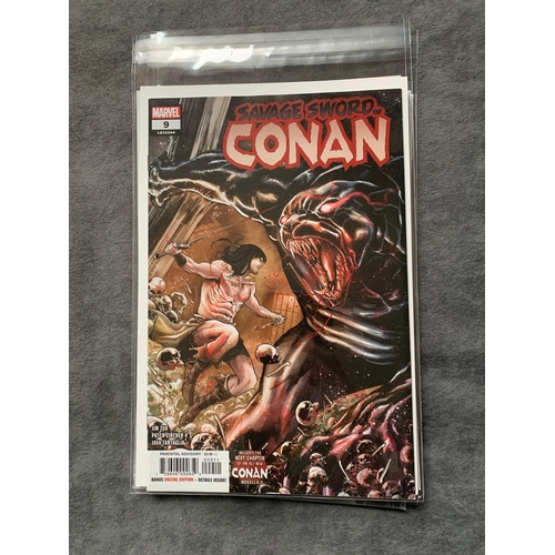 12 - Marvel, Savage Sword Conan  (10 issues in this lot)Marvel, Savage Sword Conan 2019 issues 1, 2, 3, 4... 