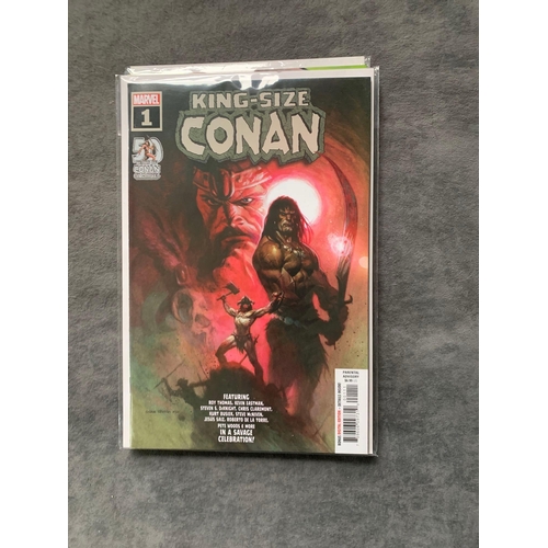 14 - Marvel, King Sized Conan issue 1  (3 issues in this lot)Marvel, King Sized Conan 3 issue 1 comics in... 