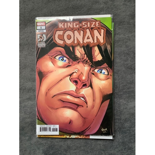 14 - Marvel, King Sized Conan issue 1  (3 issues in this lot)Marvel, King Sized Conan 3 issue 1 comics in... 