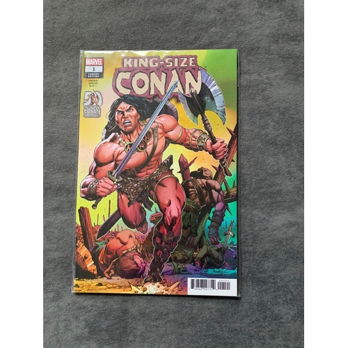 14 - Marvel, King Sized Conan issue 1  (3 issues in this lot)Marvel, King Sized Conan 3 issue 1 comics in... 