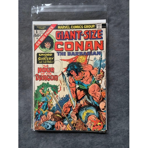 16 - Marvel, Giant Sized Conan The Barbarian (3 issues in this lot)Marvel, Giant Sized Conan The Barbaria... 