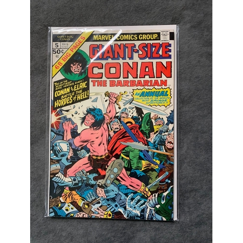 16 - Marvel, Giant Sized Conan The Barbarian (3 issues in this lot)Marvel, Giant Sized Conan The Barbaria... 