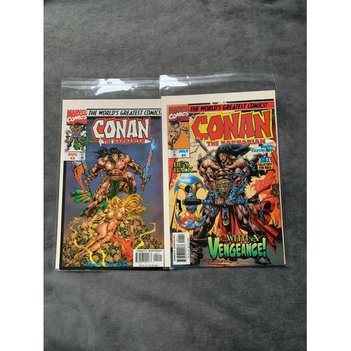 17 - Marvel, Conan The Barbarian issue 1 and 2Marvel, Conan The Barbarian issue 1 and 2