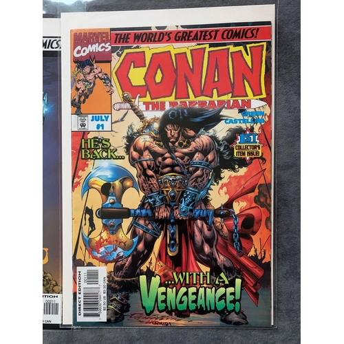 17 - Marvel, Conan The Barbarian issue 1 and 2Marvel, Conan The Barbarian issue 1 and 2