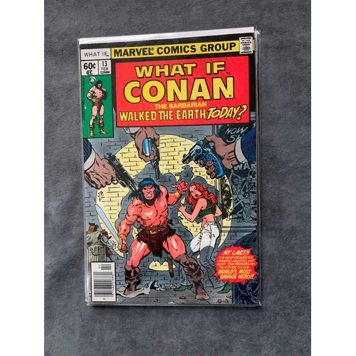 19 - Marvel What If, Conan the barbarian. (2 issues in this lot)Marvel What If, Conan the barbarian issue... 