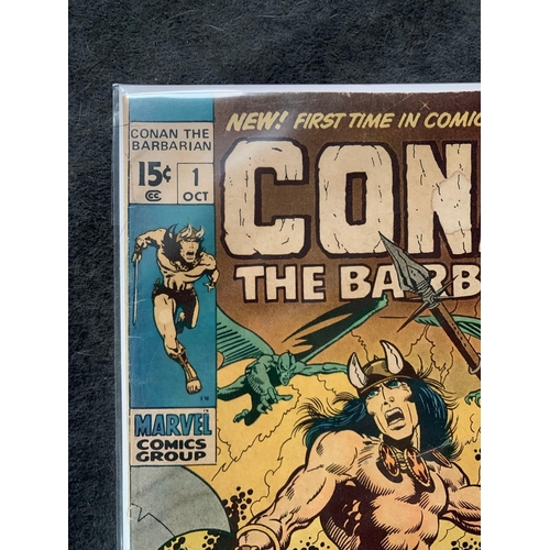 25 - Marvel, Key Issue Conan The Barbarian issue 1 Rare Issue 1 Conan the Barbarian, the coming of Conan.... 