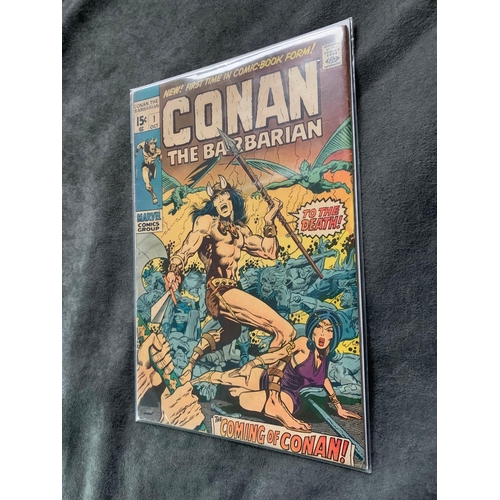 25 - Marvel, Key Issue Conan The Barbarian issue 1 Rare Issue 1 Conan the Barbarian, the coming of Conan.... 