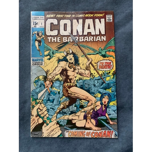 25 - Marvel, Key Issue Conan The Barbarian issue 1 Rare Issue 1 Conan the Barbarian, the coming of Conan.... 