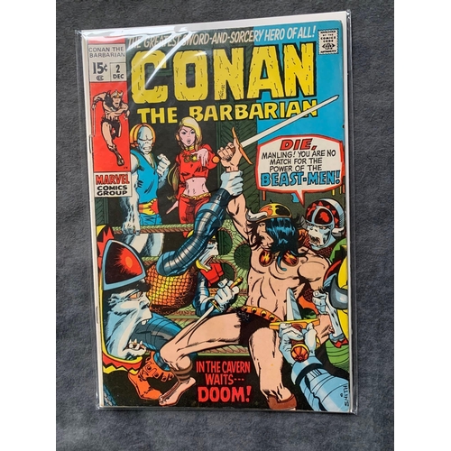 26 - Marvel, Conan the Barbarian. issue 2 Conan the Barbarian, in the cavern waits doom. issue 2. 1970 ma... 