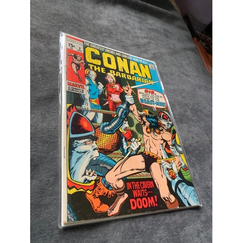 26 - Marvel, Conan the Barbarian. issue 2 Conan the Barbarian, in the cavern waits doom. issue 2. 1970 ma... 