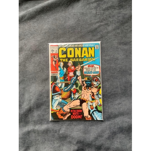 26 - Marvel, Conan the Barbarian. issue 2 Conan the Barbarian, in the cavern waits doom. issue 2. 1970 ma... 