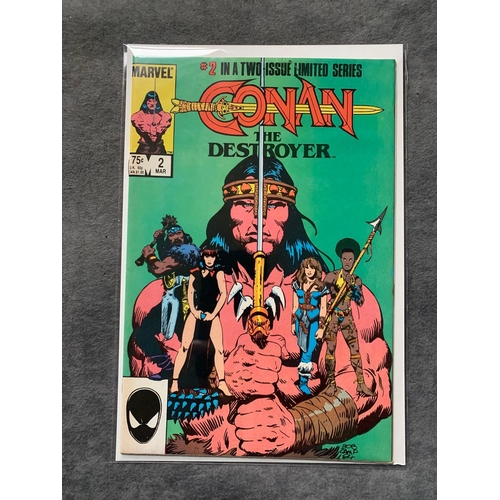 29 - Marvel, Conan The Destroyer issues 1 and 2 Marvel, Conan The Destroyer issues 1 and 2Â complete 2 pa... 