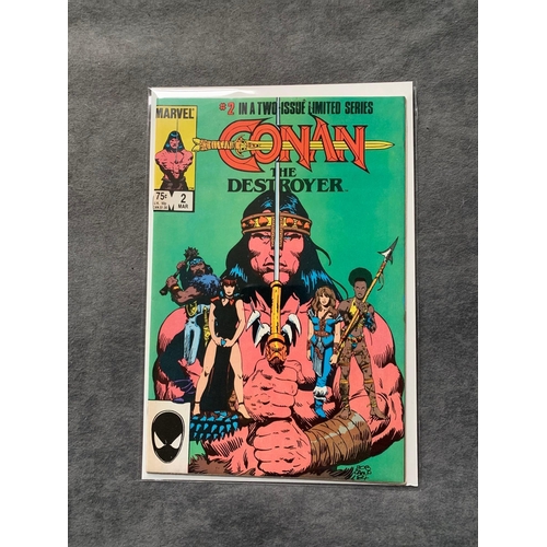 29 - Marvel, Conan The Destroyer issues 1 and 2 Marvel, Conan The Destroyer issues 1 and 2Â complete 2 pa... 