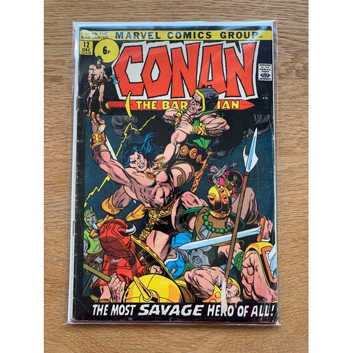 35 - Marvel Comics, Conan The Barbarian Issue #12Conan The Barbarian Issue #12, comic has slight damage o... 