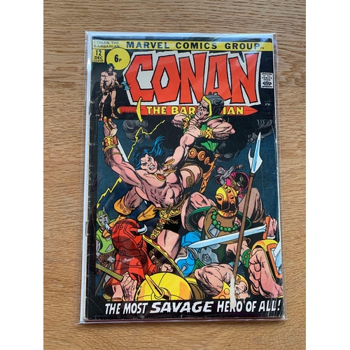 35 - Marvel Comics, Conan The Barbarian Issue #12Conan The Barbarian Issue #12, comic has slight damage o... 