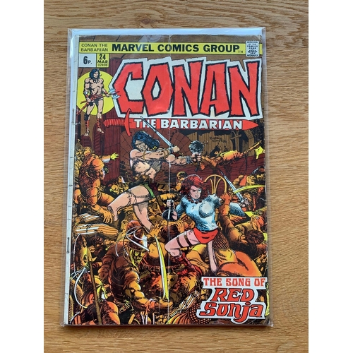 37 - Marvel Comics, Conan The Barbarian Issue #24 Marvel Comics, Conan The Barbarian Issue #24Â Key Issue... 