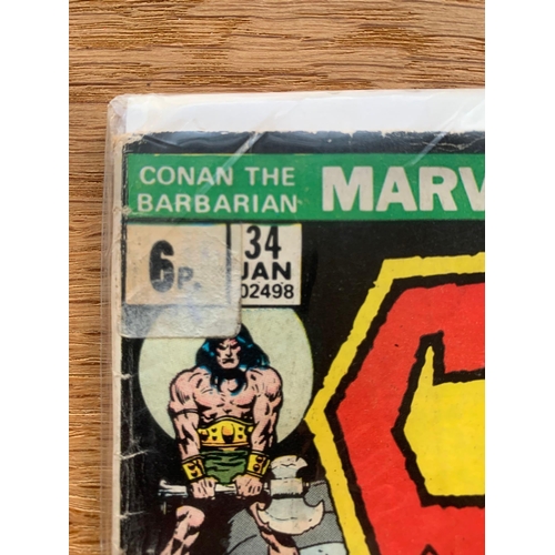 39 - Marvel Comics, Conan The Barbarian (2 Issues in this Lot) Marvel Comics, Conan The Barbarian Issues ... 